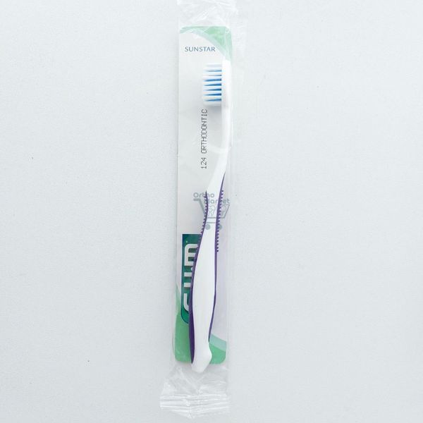 Зубная щетка ортодонтическая Gum Ortho 1632791788 фото
