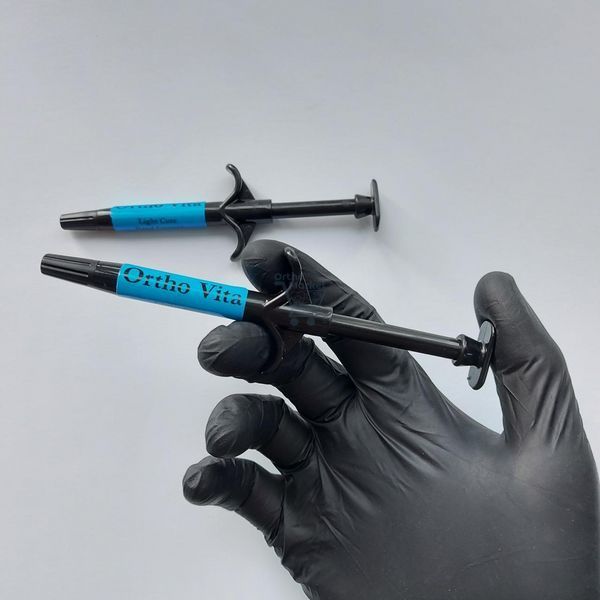 Матеріал для фіксації бандажних кілець OrthoVita, шприц 5 г 1289758694 фото