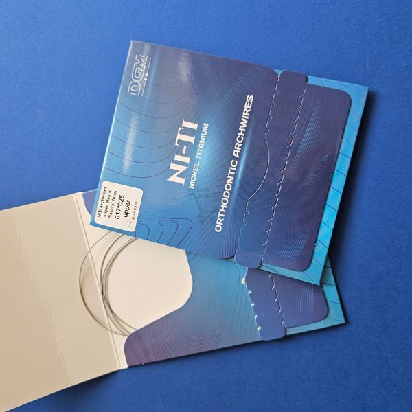 Дуга NiTi нікель-титанова прямокутна, DGM 4534155 фото